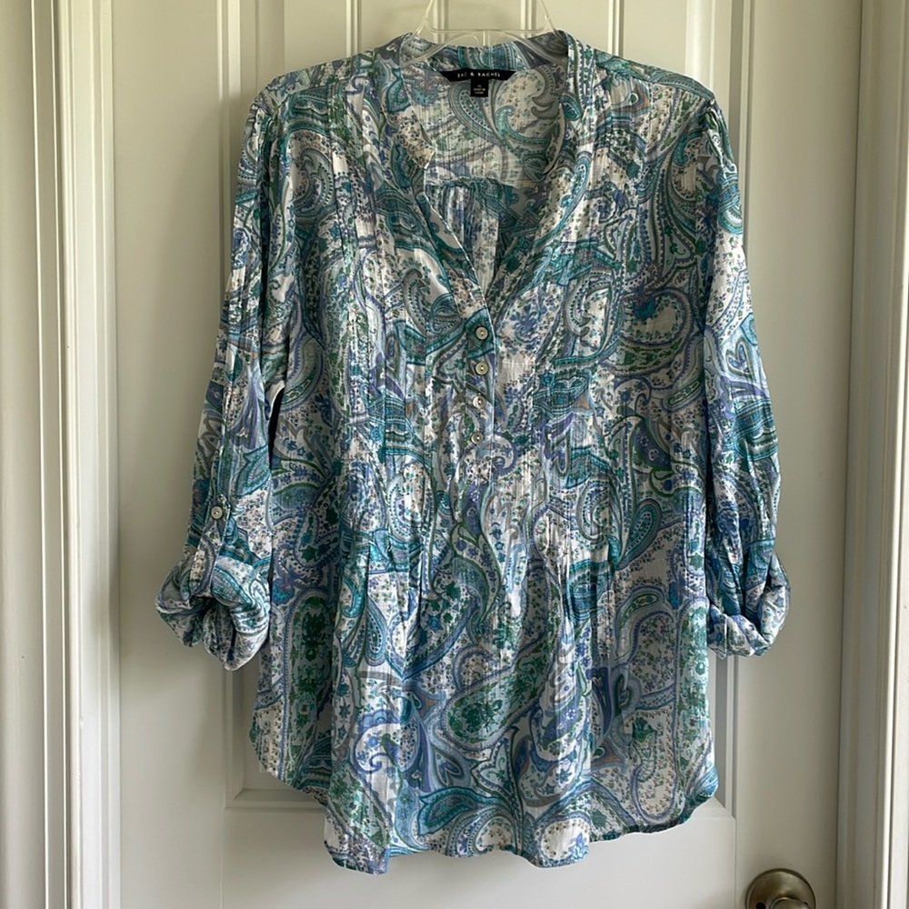 Zac & Rachel Women’s Paisley Top